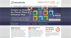 Desktop Screenshot of es.licensecube.com